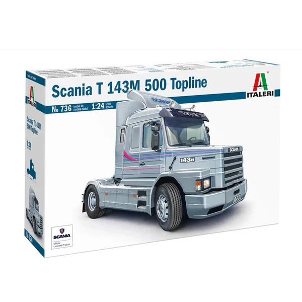 Italeri - Scania T143 M500 Top Line 1:24