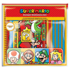 Super Mario - Core Colour Block Bumper Stationery Set