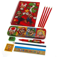 Super Mario - Core Colour Block Bumper Stationery Set