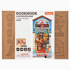 Robotime DIY Bookends Kit Treasure Toy Shop