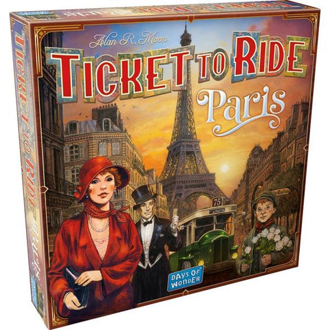 Image of Ticket to Ride Paris Board Game