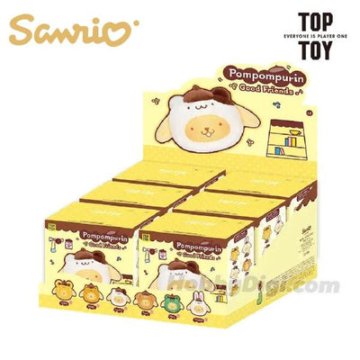 Top Toys Pompompurin Good Friends Series Plush Keychain Blind Box
