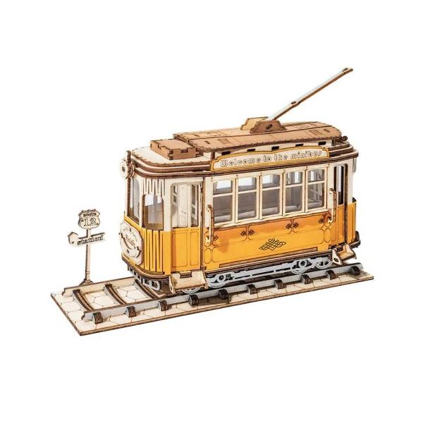 Robotime Classical 3D Wooden Carriage (Tram)