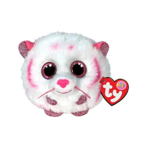 TY Beanie Balls - TABOR Pink/White Tiger Ball