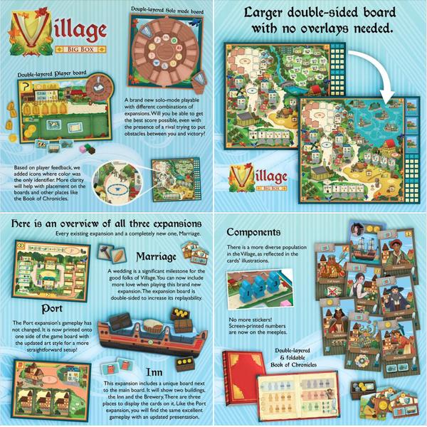 Village Big Box Board Game