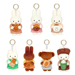 Miffy Bakery Series Plush Keyring Blind Box Assortment of 7