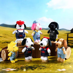 Peanuts Denim Plush Keychain Blind Box