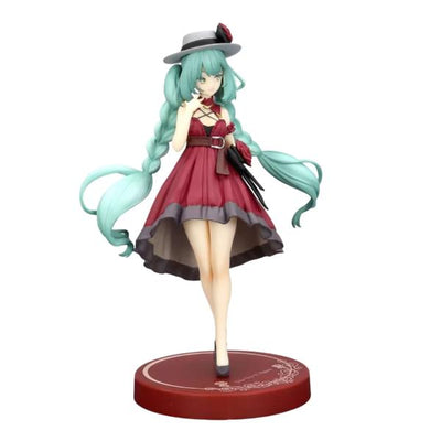 Character Vocal Series 01 - Hatsune Miku Trio-Try-iT Figure Outing Dress Red Color Version