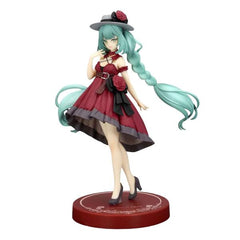 Character Vocal Series 01 - Hatsune Miku Trio-Try-iT Figure Outing Dress Red Color Version