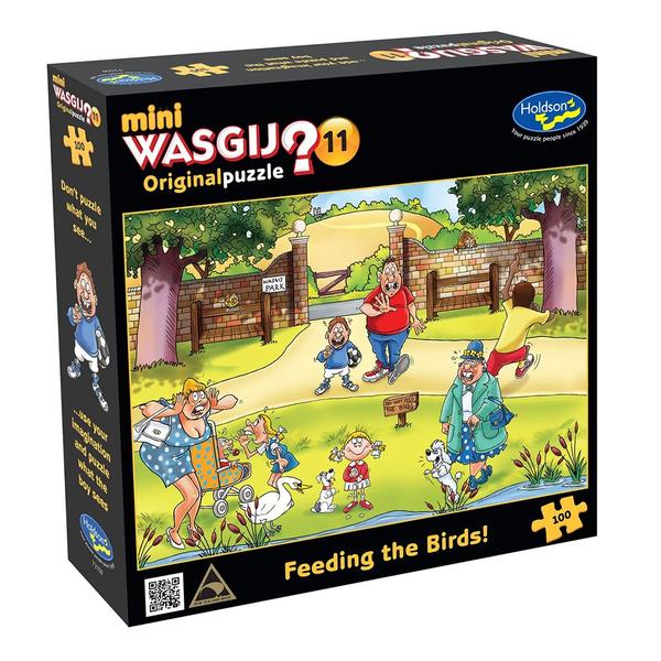 Mini WASGIJ Original 11 - Feeding the Birds! 100pc Puzzle