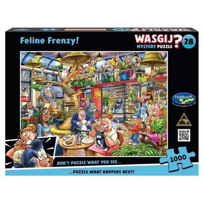 Wasgij? Mystery #28 Feline Frenzy 1000pc Puzzle