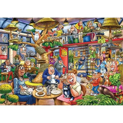 Wasgij? Mystery #28 Feline Frenzy 1000pc Puzzle