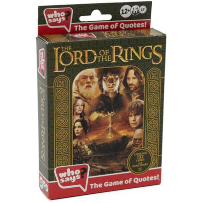 Who Says? The Lord of the Rings