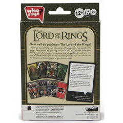Who Says? The Lord of the Rings