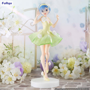 Re:ZERO Starting Life in Another World Trio Try iT Figure Rem Flower Dress