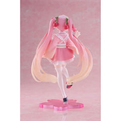 Sakura Miku Newley Written Figure Japanese Cafe Version Re-Run)