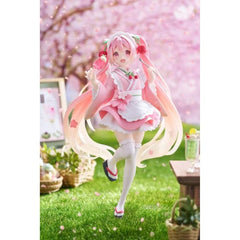 Sakura Miku Newley Written Figure Japanese Cafe Version Re-Run)