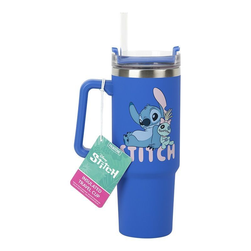 Lilo & Stitch - Stitch Blue 900ml Insulated Cup and Straw