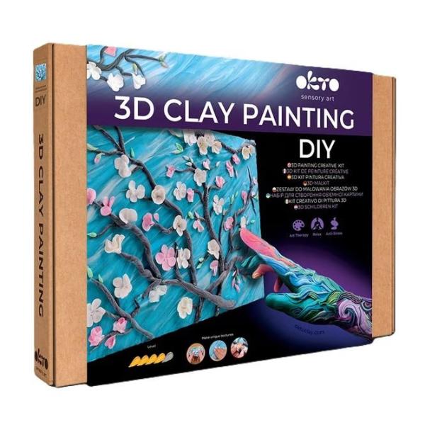 Okto Sensory Art 3D Creative Set - Almond Blossom