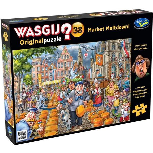 Wasgij? Original 38 - Market Meltdown! 1000pc Puzzle