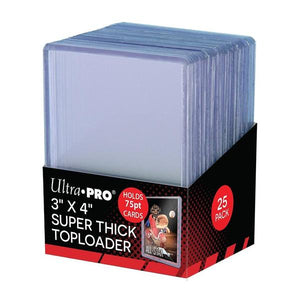 Ultra PRO Premium Toploader 3x4 - 25pk