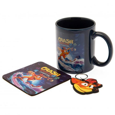 Crash Bandicoot (About Time) Mug & Coaster Gift Set
