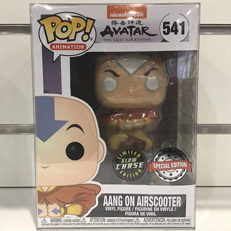Pre-Owned Avatar The Last Airbender - Aang on Bubble US Exclusive (Glow Chase) Pop! Vinyl