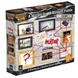 Murder Mystery Party Case Files - The Art of Murder 1000pc Puzzle