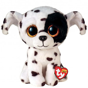TY Beanie Boos LUTHER - Spotted Dog Regular