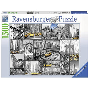 Ravensburger New York Cabs 1500pc Puzzle