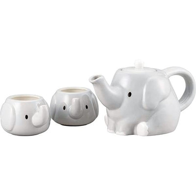 Elephant Family Tea Set