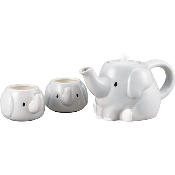 Elephant Family Tea Set