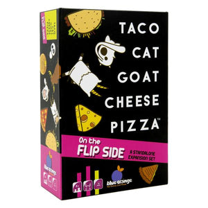 Taco Cat Goat Cheese Pizza on the Flip Side Card Game (Stand Alone Expansion)