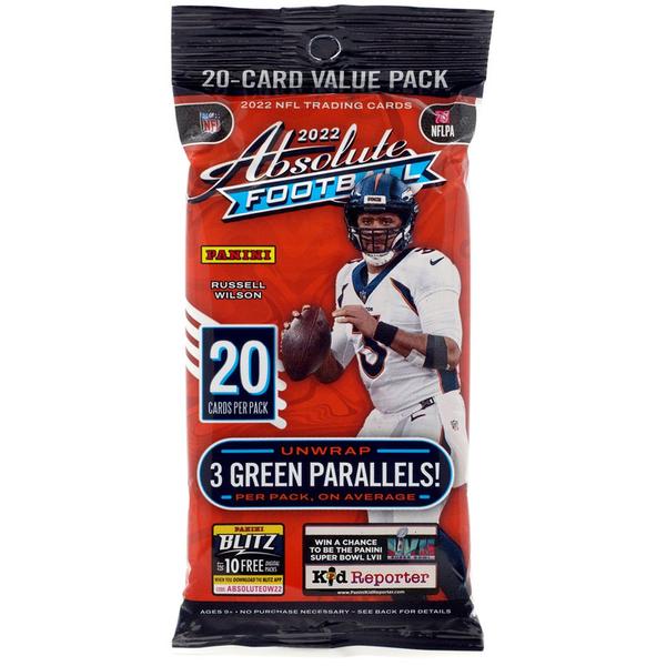 2022 Panini NFL Absolute Football Fat Pack