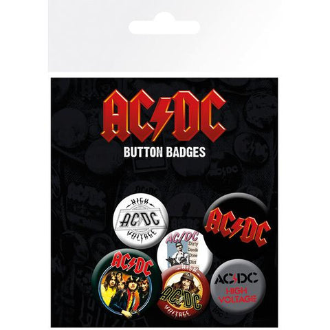 ACDC Mix Badge 6 Pack