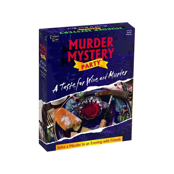 Murder Mystery Party Solve a Murder Game - A Taste for Wine and Murder