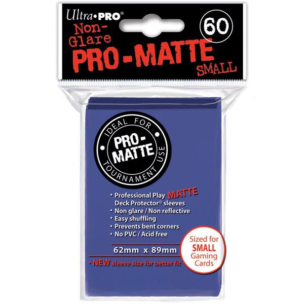 ULTRA PRO Deck Protector Sleeves - PRO-MATTE Small - Blue