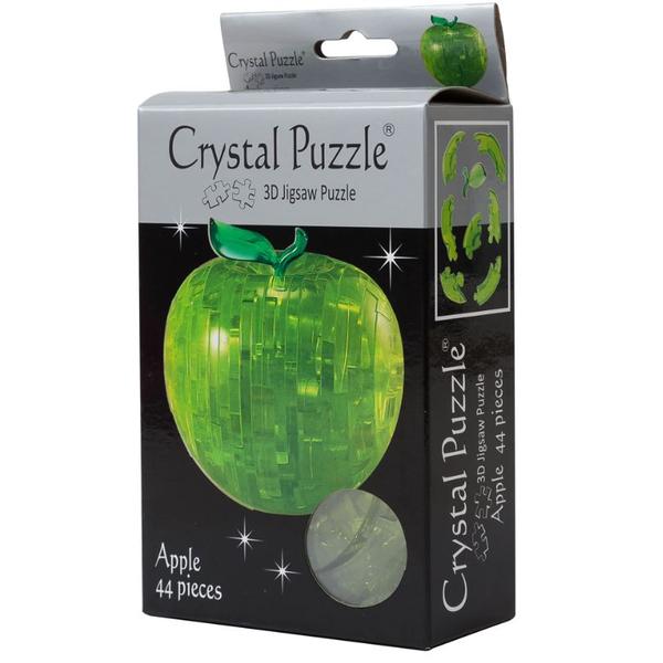 3D Crystal Puzzle - Green Apple
