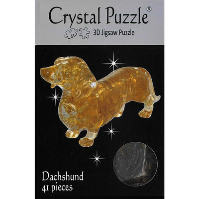 3D Crystal Puzzle - Dachshund