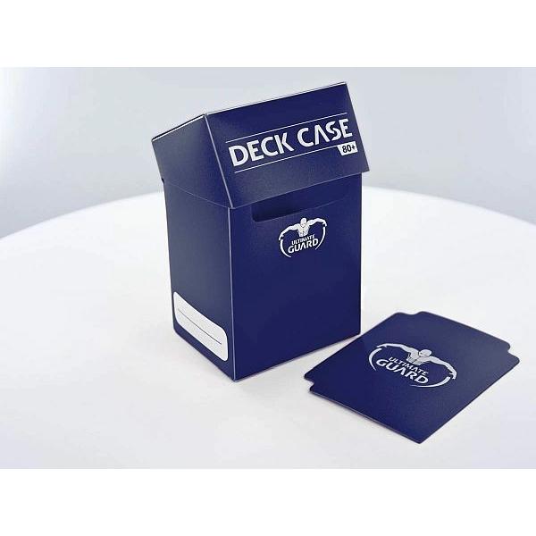 Deck Box Ultimate Guard Deck Case 80+ Standard Size Dark Blue