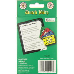 Dutch Blitz Green Card Game