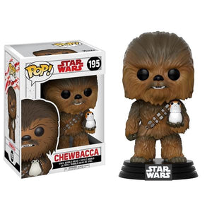Star Wars - Chewbacca with Porg Episode VIII US Exclusive Pop! Vinyl