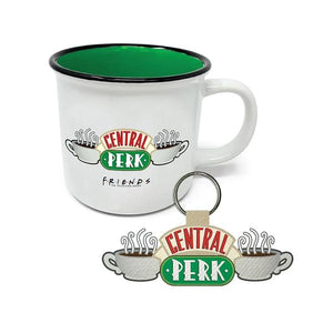 Friends (Central Perk) Campfire Mug & Keyring Set