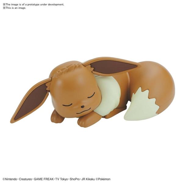 Pokemon - 07 Eevee Sleeping Pose Model Kit Quick!!