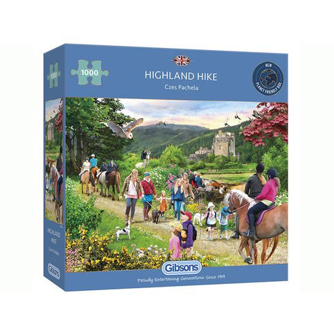 Gibsons - Highland Hike 1000pc Puzzle