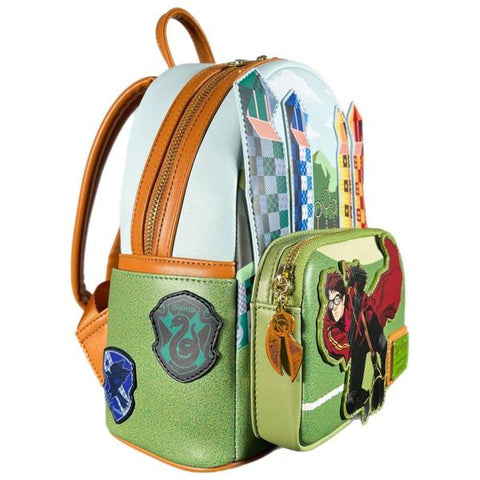 Image of Loungefly Harry Potter - Quidditch US Exclusive Mini Backpack
