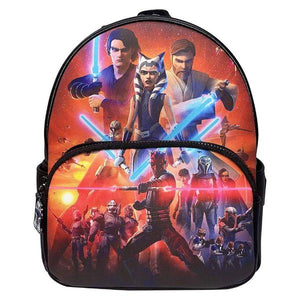 Loungefly Star Wars: The Clone Wars - Lightsaber Glow US Exclusive Mini Backpack