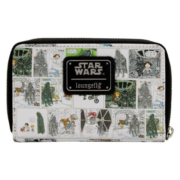 Loungefly Star Wars - Darth Vader Comic Strip Zip Purse