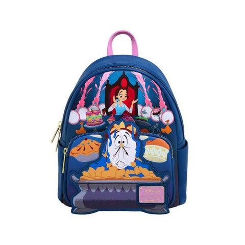 Image of Loungefly Beauty and the Beast (1991) - Be Our Guest US Exclusive Mini Backpack