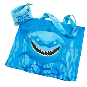 Loungefly Finding Nemo - Bruce Coin Pouch & Tote Bag 2-in-1 US Exclusive Set